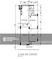 Blk 103 Eunos Vista (Bedok), HDB 3 Rooms #566572321